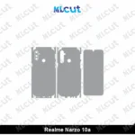 Realme Narzo 10a Skin Template Vector