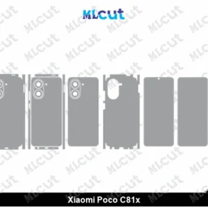 Xiaomi Poco C81x Skin Template Vector