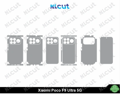 Xiaomi Poco F9 Ultra 5G Xiaomi Poco F9 Ultra 5G Skin Template Vector